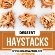 Haystacks on the counter.