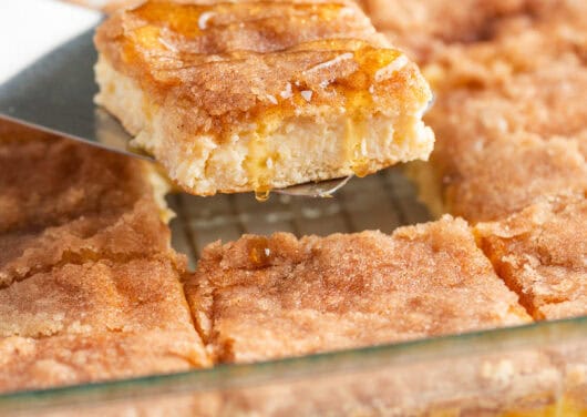 Sopapilla cheesecake bars.