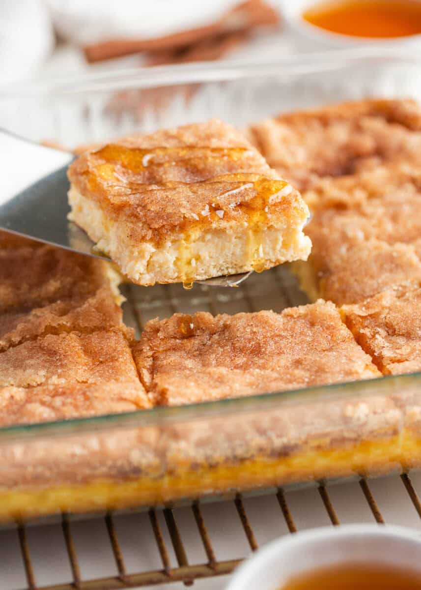 Sopapilla cheesecake bars.