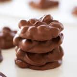 Stack of crockpot candy.