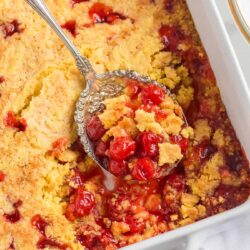 Cherry dump cake.