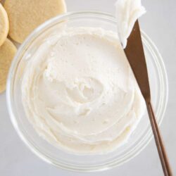 Sugar cookie frosting.