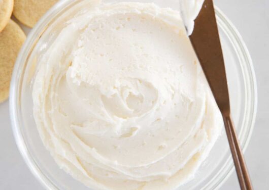 Sugar cookie frosting.