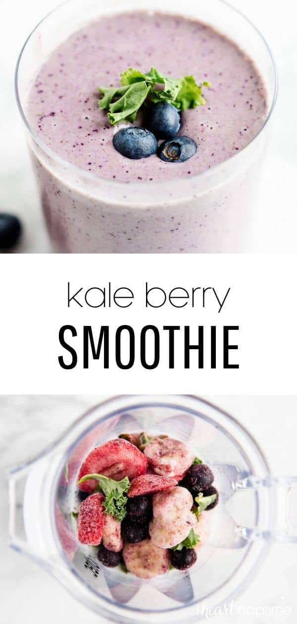 Kale Smoothie - I Heart Naptime